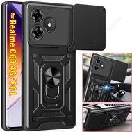 HP Realme C63 / C61 Softcase SLIDE ARMOR CAMERA PROTECTION Casing Realme C63hp / C61