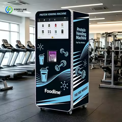 Machine Gym 24-Hour Vending FL Customized Gym Use 24-Hour Vending Machine Remotely Control Hot and C