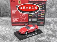 Ready Stock 1: 64 Jingshang kyosho Ferrari 575M Maranello Positive Red V12 Engine Car Model