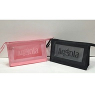 Two Color Angola Motif Cosmetic Pouch