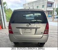 零件車 2011 TOYOTA INNOVA 2694cc 零件拆賣