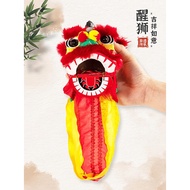 Foshan Lion Dance Car Ornaments Lion Head Lion Dance Children's Fist South Lion Toy Mini Lion Head P