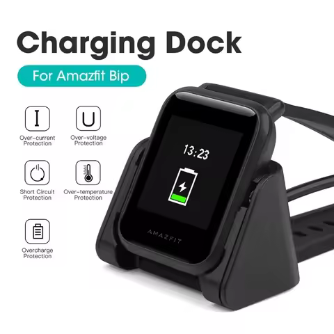 USB Magnetic Charger for Xiaomi Huami Amazfit Bip Youth A1608 Model Smartwatch Replacement Chargers 
