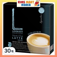 Lookas9 Vanilla Latte Korean Instant Coffee Mix 16.9g x 30pcs