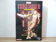 DRAGON 鋼鐵俠 iron man mark 7 電鍍金色模型