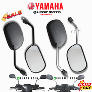 YAMAHA YTX LEGITMOTO SIDE MIRROR CHROME/BLACK STEM LEGITMOTO ROTATABLE (WALANG GRADO) 1PAIR 8109