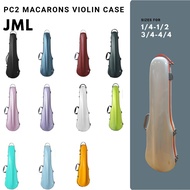 JML Violin Case slim design light weight for 1/4-4/4 size violin hard case