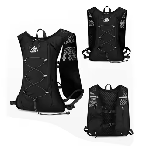 Outdoor Nylon Sports Backpack,Portable Bicycle Backpack,Running Hydration Vest For Trails Running,Fo