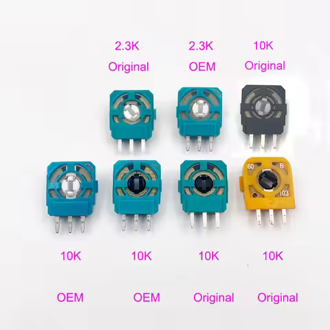 30PCS Original Or OEM For XBOX ONE Analog 3D Joysticks Mini Switch Axis Resistors For Playstation 4 