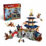 LEGO 71814 Ninjago Tournament Temple City Building Toy Set (3489 Pieces)
