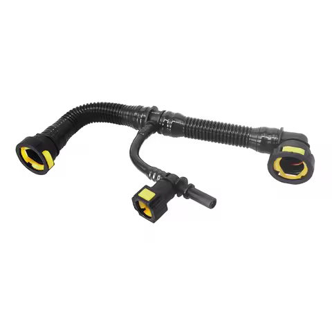 1192.WZ Engine Vest Hose Cylinder Head Cover Oil Breather Pipe For 1007 206 207 307 SW Citroen C2 C3