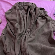 dress coklat long dress cute