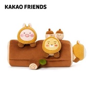 Kakao friends 松鼠樹洞公仔套裝 玩偶 Ryan apeach tube