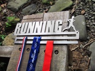 雙排式獎牌陳列架　獎牌架　30cm寬適合靈活空間規劃獎牌懸掛架