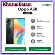 OPPO A58 NFC RAM 6GB/128GB NEW 2023 HP ANDROID GARANSI RESMI (BATAM)