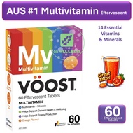 Voost Multivitamin Effervescent Tablets 14 Essential Vitamins Minerals