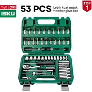 MATA Isku Socket Wrench Set 53pcs Shock Wrench Complete Set Socket Bit Wrench 53 PCS Socket Set (1/ 