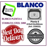 BLANCO PLENTA 6 STAINLESS STEEL SINK