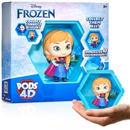 WOW! PODS 4D Disney Frozen Anna - Unique Connectable & Collectable Toy Figure, Wall/Shelf Display, E