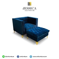 โซฟา LUXURY 1ที่นั่ง รุ่นเจสซิก้า Jessica 1P