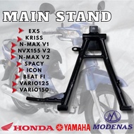 MAIN STAND TONGKAK TENGAH DOUBLE STAND BESI CENTER EX5 KRISS NMAX NVX155 SPACY ICON BEAT FI VARIO125