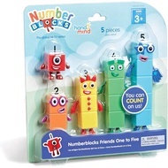 Hand2mind Numberblocks Friends One to Five, Action Figure Set,
