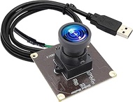 ALPCAM 2MP Global Shutter USB Camera Module 1200P 90fps High Speed Camera with No Distortion Lens Wi
