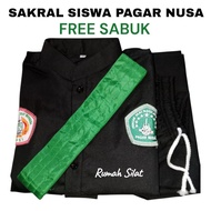 Complete Pagar Nusa student uniform + belt silat vest