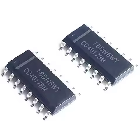 10PCS CD4017BM CD4017 Decimal Counter Logic Chip IC SMD SOP-16