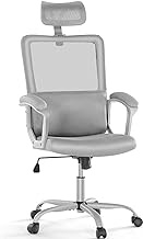NEWBULIG Ergonomic Home Office Desk Chair Adjustable Height Computer Chairs, Grey