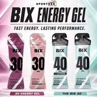 BIX ENERGY GEL | FAST ENERGY LASTING PERFORMANCE | 30 GEL ENERGY GEL /40 GEL/40 GEL + CAFFEINE | HIG