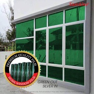 House Tinted Film / Tinted Film Rumah Color Reflective Tinted Film / Tinted Film Reflektif Berwarna 