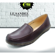 [LESANDEE] Ladies Comfort Shoes x Coffee PML-1117-69