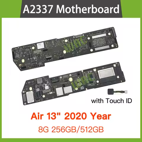 Original A2337 Laptop Motherboard For Macbook Air Retina Logic Board M1 8G 256GB 500GB 820-02016-A E