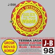 J-B98 LOGO EMBROIDERY PATCH INTEGRITY ZONE - GIB REVIEW/TESTIMONI