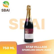 Star Village Sparkling Grape Juice Jus 750ml NON ALCOHOL