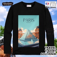 FRANCE LONG-SLEEVED SOUVENIR T-SHIRT 12 YEARS NATIONALTAG ASAL FRANCE COTTON 24S SOUVENIR PREMIUM GI