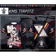 Azur Lane KMS Tirpitz Anime Fullprint T-Shirt