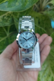 นาฬิกา Casio รุ่น LTP-1241D-2A นาฬิกาข้อมือผู้หญิง สายสแตนเลส หน้าปัดสีฟ้าสดใส (สินค้าขายดี) ของแท้ 100% ประกันศูนย์ cmg 1 ปีเต็ม