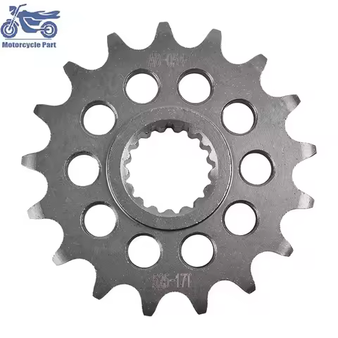525-17T 525 17 Tooth 17T Drive Front Sprocket Gear For BMW F650GS F 650 GS F700GS F850GS 22 For Apri