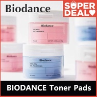 [Ready Stock] BIODANCE Gel Toner Pads Collagen / Cera-Nol 60 Pads