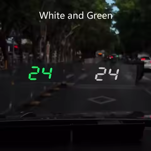 Car Windshield Digital Speedometer Car windshield projection HD display Auto Speed Monitor for Sedan