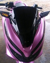 VISOR PCX 150 plus spion visor/windshield plus spion pcx 150 2018 standar thailand
