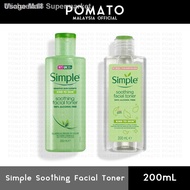 ◙۩SIMPLE Soothing Facial Toner 200mL