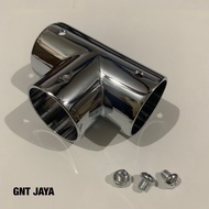 Stainless Steel pipe Connection T stainless steel rod pipe connector connector