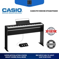 Casio Privia PX-S1000 BK Stage Piano Complete set/Zoso music sabah/kota kinabalu