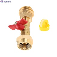 [BESTSHE] 20lb to 1lb Propane Tank Adapter with Valve Safe & Easy Conversion