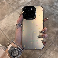Casing hp For iphone 16 11 12 13 14 15 pro xs XR 14 plus pro max 7 8 6 7+ 8+ 6+ Xs Max with Polka Do