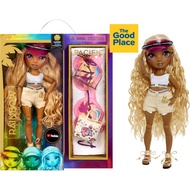 MGA Rainbow High Pacific Coast Harper Dune Sand (Light Yellow) Doll with Outfit And Pool Accessories