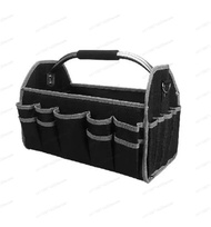 Portable Tools Multifunctional Toolbox Large Capacity Bag, Portable Hardware Electrical Woodworking 